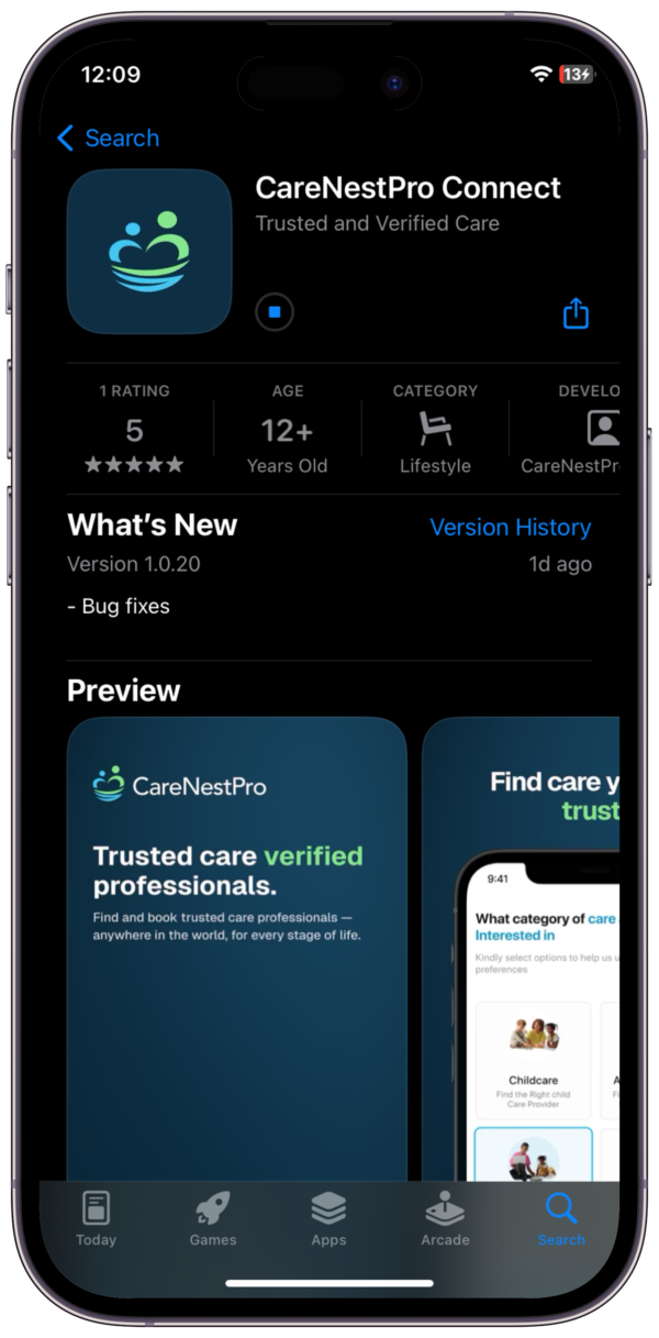 CareNestPro AppStore