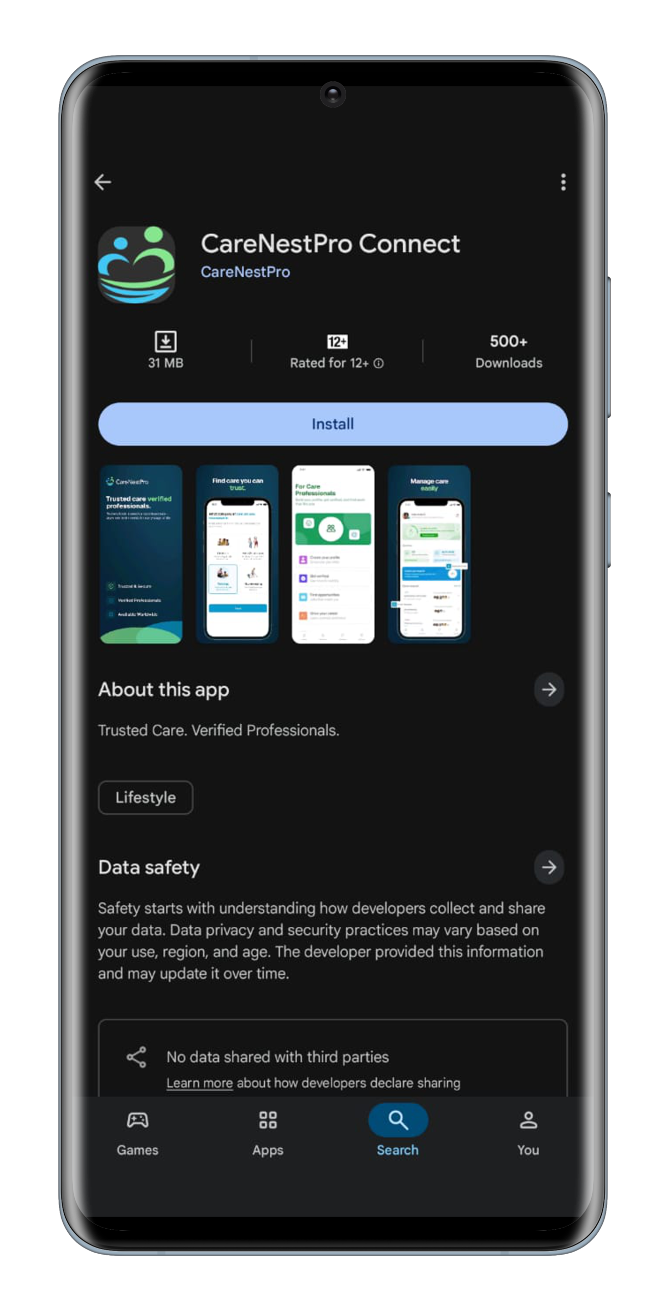 CareNestPro App